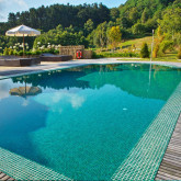 Pool glass mosaic, Niebla series, colour 2586-B EZARRI