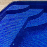 Glass pool mosaic, Niebla series, colour 2512-C EZARRI