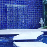 Glass pool mosaic, Niebla series, colour 2503-D EZARRI