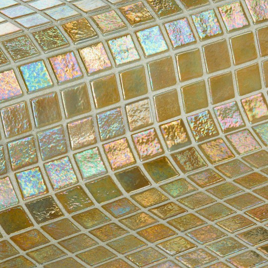 Glass mosaic pool series Iris, colour ARENA EZARRI