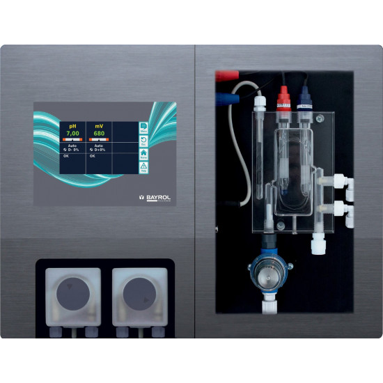 Dosing station for pool chemicals POOLRELAX 3 OXYGEN BAYROL