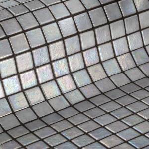 Glass pool mosaic Anti series, colour CUARZO EZARRI