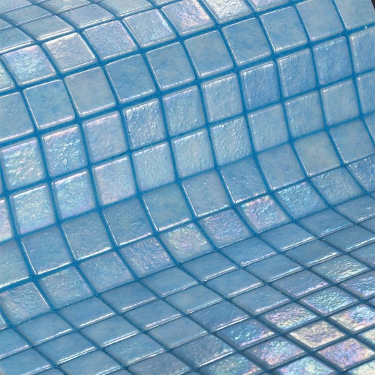 Mozaika basenowa szklana seria Anti, kolor AZUR EZARRI