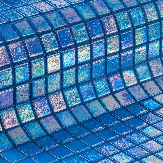 Mozaika basenowa szklana seria Iris, kolor OCEAN EZARRI