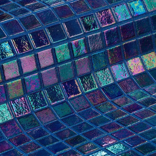 Mozaika basenowa szklana seria Iris, kolor ZAFIRO EZARRI