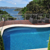 Glass pool mosaic Anti series, colour JADE EZARRI