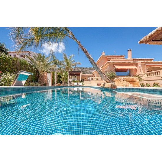 Glass pool mosaic Anti series, colour JADE EZARRI