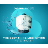 Filtr piaskowy do basenu 500 mm z zaworem bocznym ASTER ASTRAL POOL