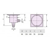 Puszka do połączeń elektrycznych lamp basenowych EURO TEBAS