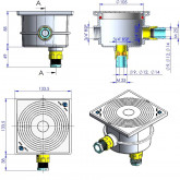 Puszka połączeniowa do lamp basenowych plastik ASTRAL POOL