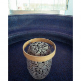 Kołnierz do pieca sauny HIVE 12-18kW drewniany HUUM