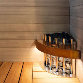 Electric sauna heater HARVIA GLOW CORNER 9,0kW with XENIO controller