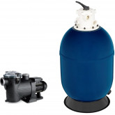 Zestaw filtracyjny do basenu 50m3 510mm 9m3/h 0,37 kW 230V SYRIUS II TEBAS