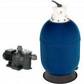 Pool filter set 60m3 620mm 13m3/h 0,55 kW 230V SYRIUS II TEBAS