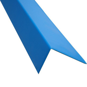 Pool foiling angle, external, PVC-coated steel