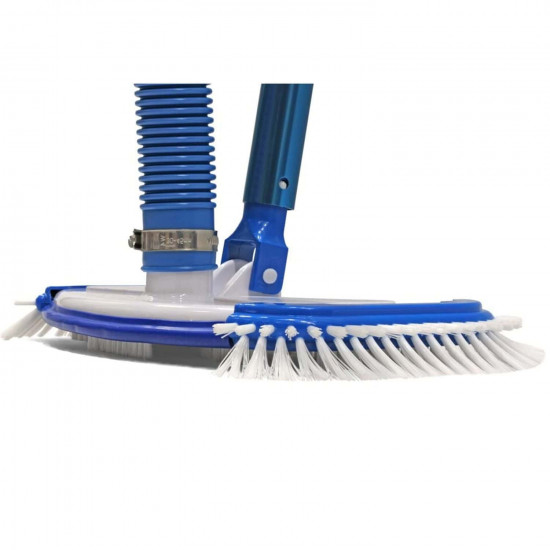 Zestaw odkurzacza ręcznego z wężem, tyczką i szczotką MEGAPOOL