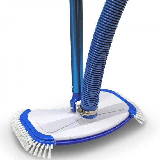 Zestaw odkurzacza ręcznego z wężem, tyczką i szczotką MEGAPOOL