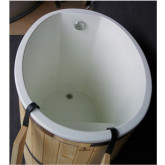 Sauna cooling tub NATURAL WOOD SAUNARIO