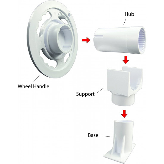 Rolka do zwijania foli w basenie do szer. 5m OLYMPIC TEBAS