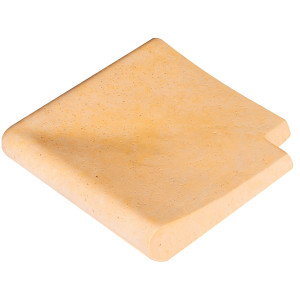 Pool edge stone, outside corner, sand GOBI