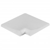 Kamień na brzeg basenu, narożnik wew., biały BORDO