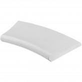 Pool edge stone, curve, radius 1.75 m white BORDO