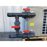 Sklejony bypass do basenowej pompy ciepła z gwintem zew. do basenu intex / bestway