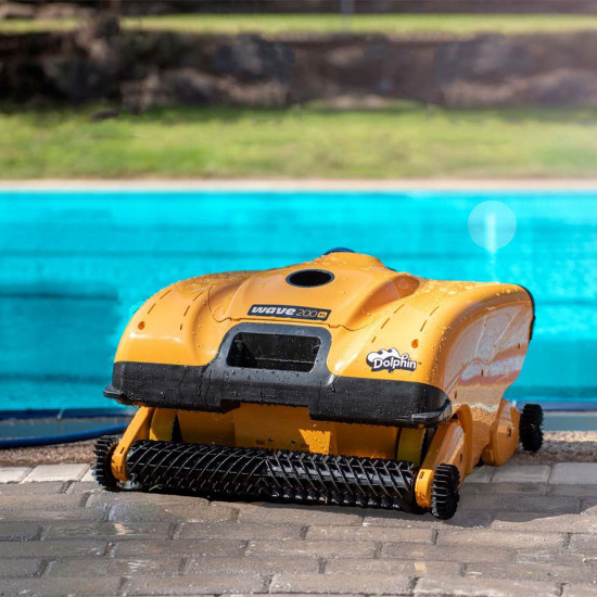 Automatic Robotic Commercial Swimming Pool Cleaner Dolphin WAVE 200 XL