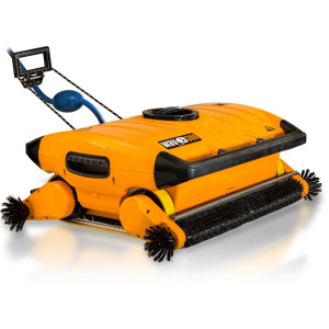 Odkurzacz basenowy z pilotem Dolphin WAVE 300 XL czyści dno