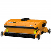 Dolphin WAVE 300 XL pool vacuum cleaner with remote control cleans bottom