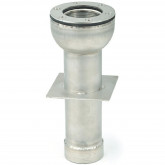 Przepust murowy ze stali nierdzewnej AISI316 do basenu foliowanego 250 mm 2"