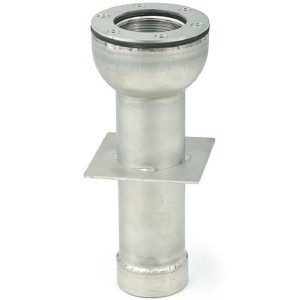 Wall conduit AISI316 stainless steel for foil pool 300 mm 2"