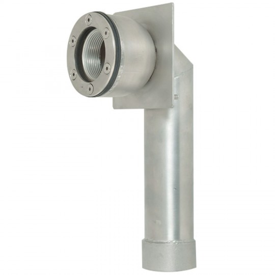 Angle wall conduit AISI316 stainless for foil pool 250 mm 1 1/2"