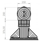 Skimmer do basenu uniwersalny slim EURONORM COLOR EDITION TEBAS