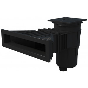 Skimmer do basenu uniwersalny antracytowy SLIM ABS 17,5 L ASTRAL POOL