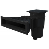 Skimmer do basenu uniwersalny antracytowy SLIM ABS 17,5 L ASTRAL POOL