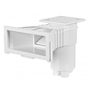 Skimmer for swimming pool universal white EURO COLOR EDITION TEBAS