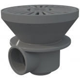 Bottom drain for tiled swimming pool grey ASTRAL POOL
