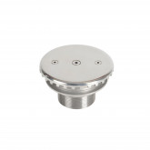 Closed bottom inflow nozzle 2" made of AISI316 stainless steel for a tiled pool