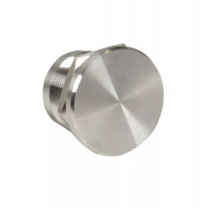 Piezo push button M22 in AISI 316 stainless steel