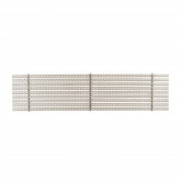 Overflow grate for swimming pool PARALLEL 295 mm stainless steel AISI 316