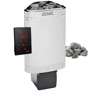 Electric sauna heater HARVIA DELTA 2,3 kW with controller