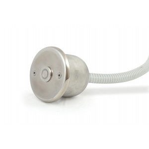 Piezo push button with AISI 316 stainless steel control box for tiled swimming pool