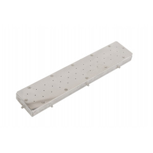 Ławka masażu powietrznego 250mm ze stali nierdzewnej AISI 316 do basenu płytkowanego 2