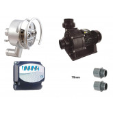 Przeciwprąd do basenu HURAGAN DUO 90m3/h 3 kW 400V TEBAS