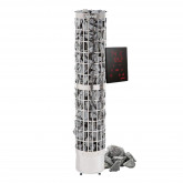 Electric sauna heater HARVIA CILINDRO PC66 SLIM 6,6kW XENIO controller