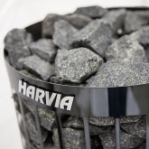 Electric sauna heater HARVIA CILINDRO PC70 BLACK STEEL 6,8kW