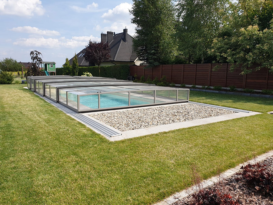 Zadaszenie prywatnego basenu w Katowicach